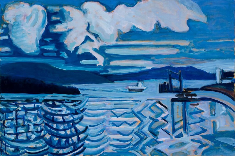 Last Boat 24 in x 36 in