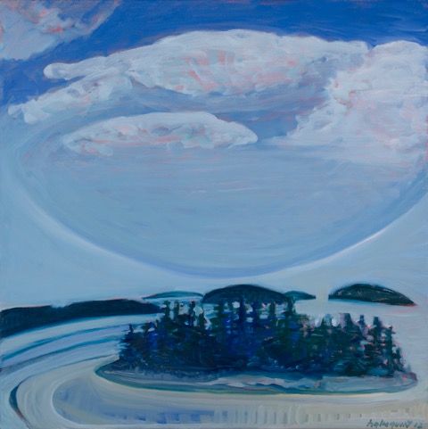 Hutchins Island, Oculus - 36 in x 36 in