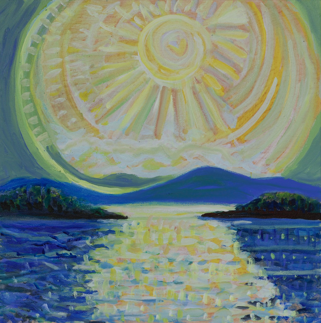 Orb 24 in x 24 in 2023 SOLD