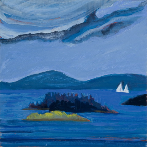 'Goose Island and Lasell Island' 10x10