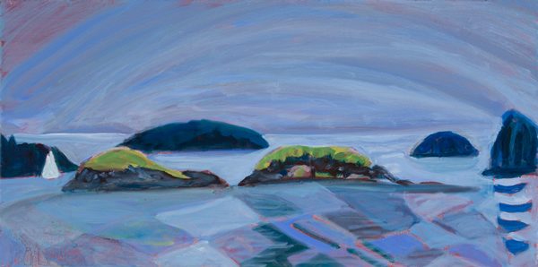 Dagger and Downfall Islands 24W x 12H