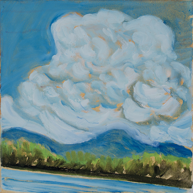 Cloud Bursting 12 in x 12 in