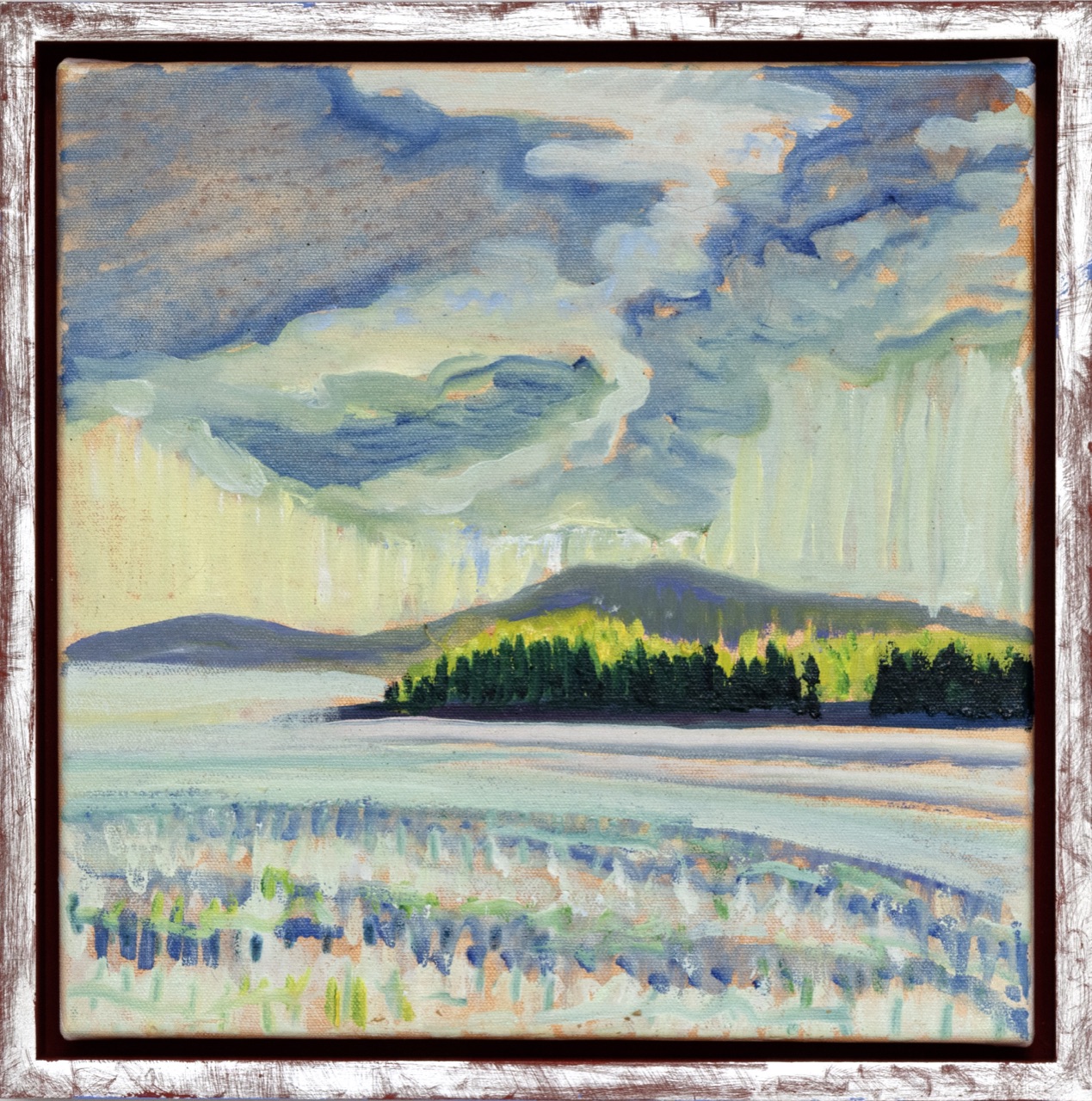 Spring Showers 12 in x 12 in 2025