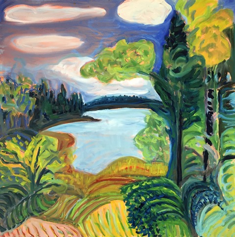 Bayard's View 24 x 24