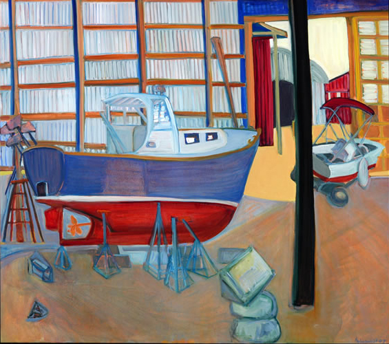 Mouse - 68w x 60h Oil on Linen